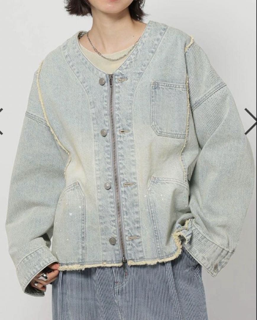 niko and ... エンジニア リメイクデニムジャケット