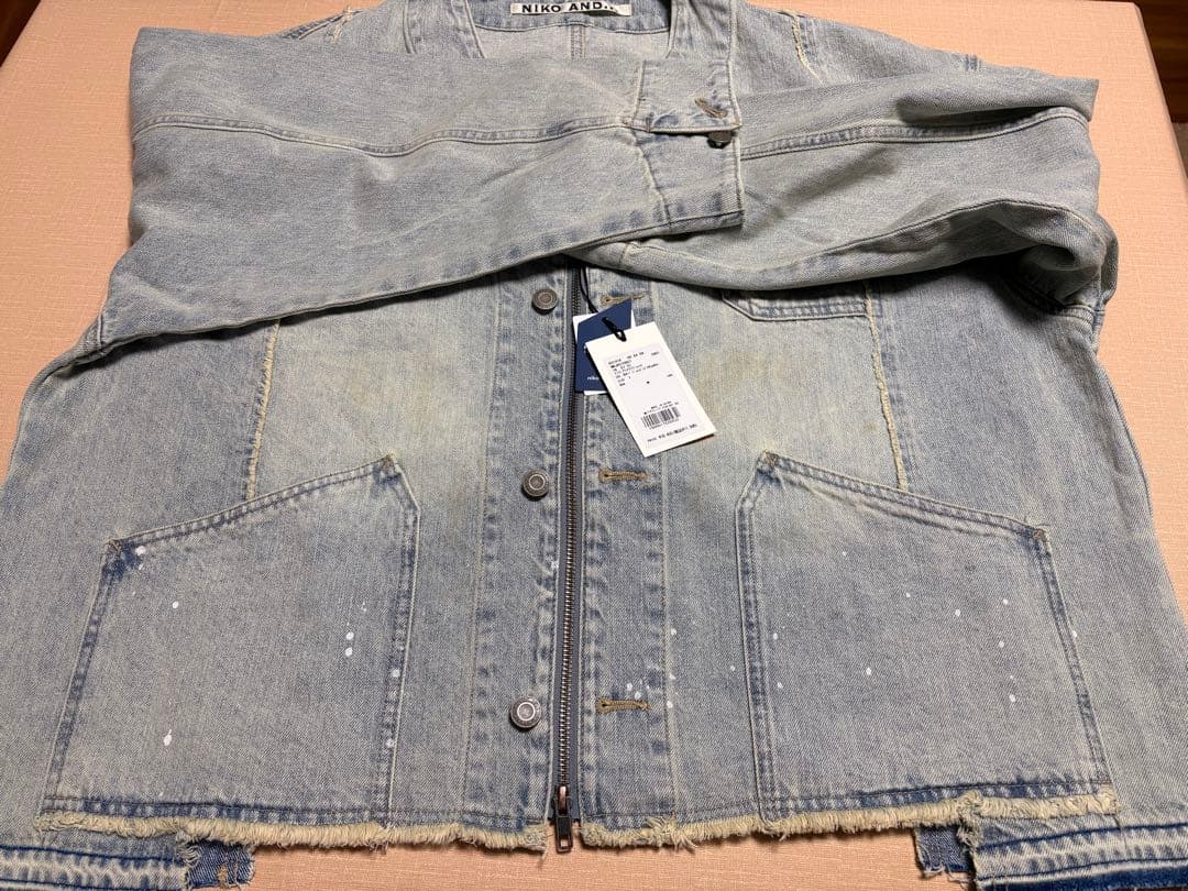 niko and ... エンジニア リメイクデニムジャケット