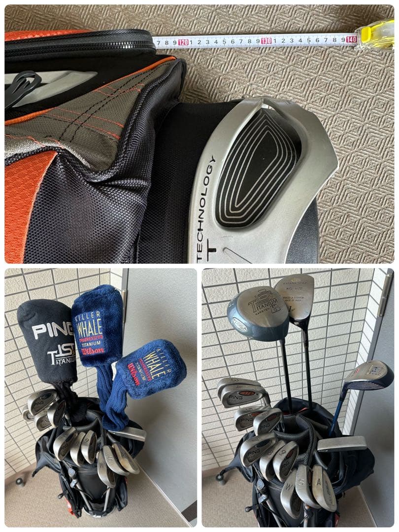 手渡し対応/期間限定出品 中古ゴルPING カタナcallaway NIKE