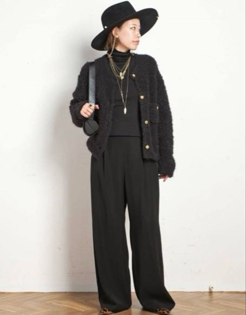 新品タグ付きAP STUDIO ニットジャケット