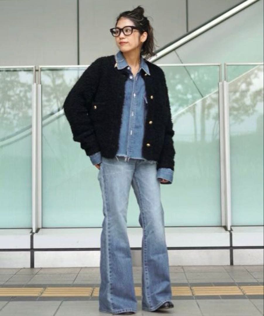 新品タグ付きAP STUDIO ニットジャケット