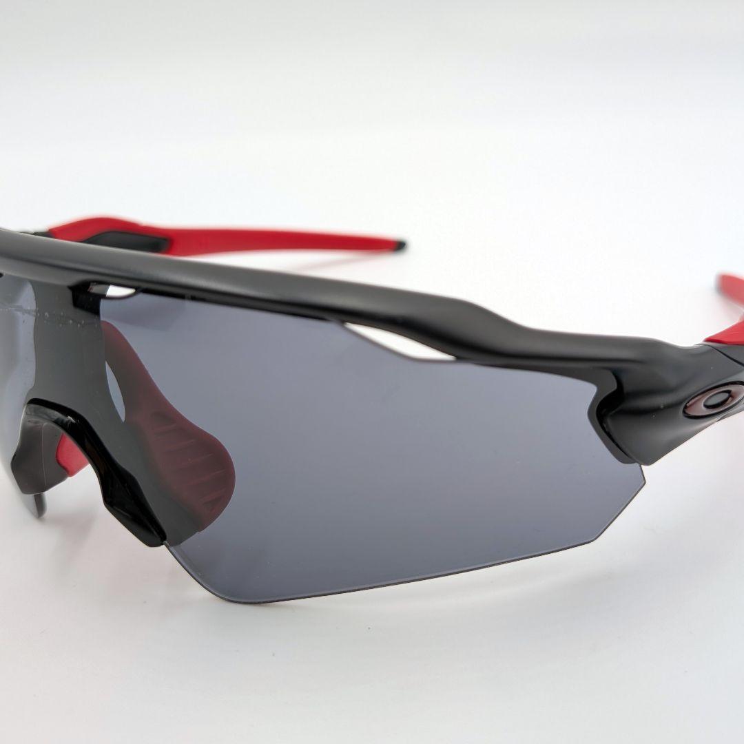 OAKLEY RADAR EV ブラック×レッド スポーツ 自転車 ランニング
