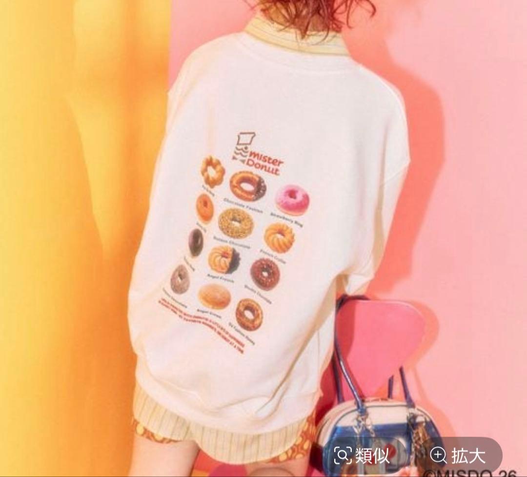 Mister Donut フォトクルースウェット