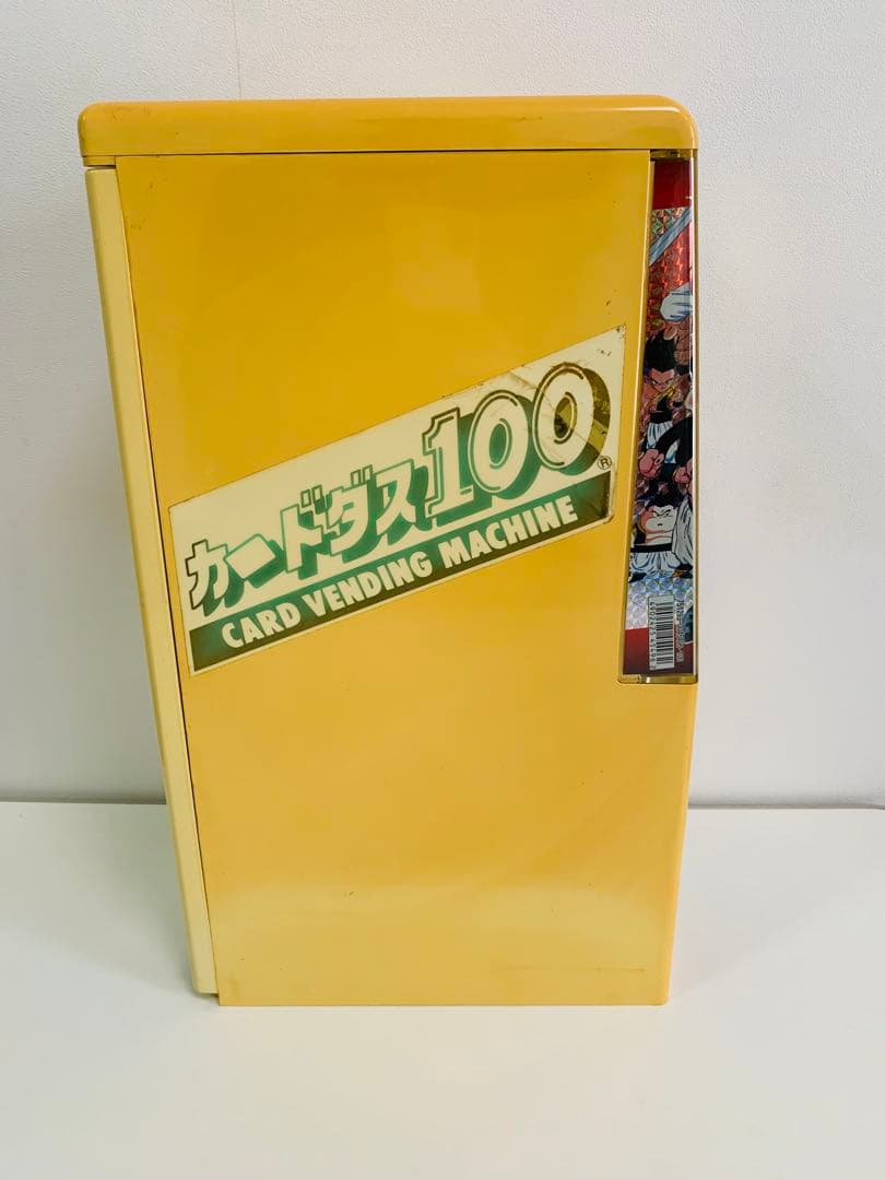 Dan ドラゴンボール カードダス 100 自販機 本体 筐体 台紙