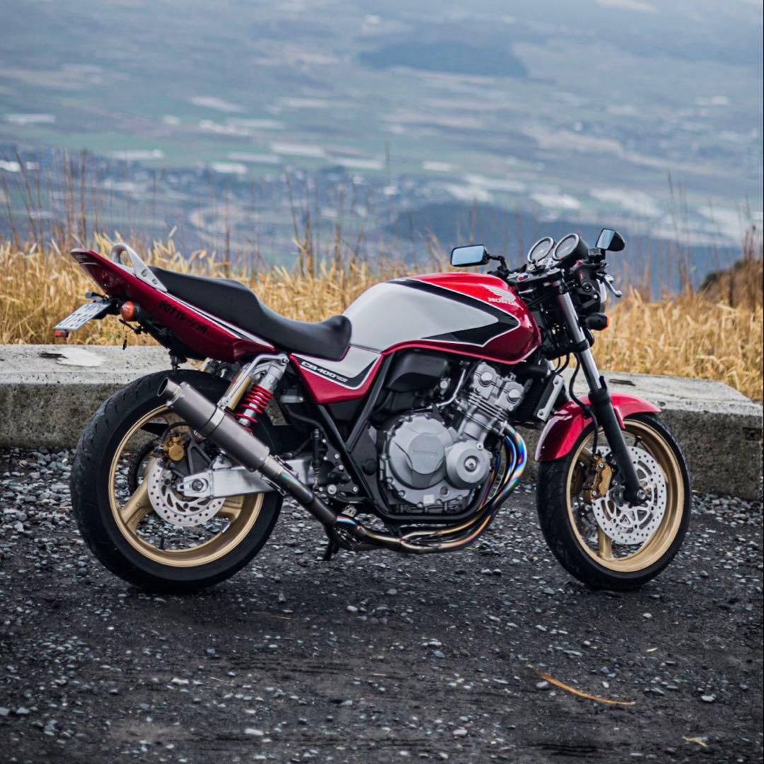 CB400SF NC39 スーフォア TSR チタンスリップオン 廃盤 50.8