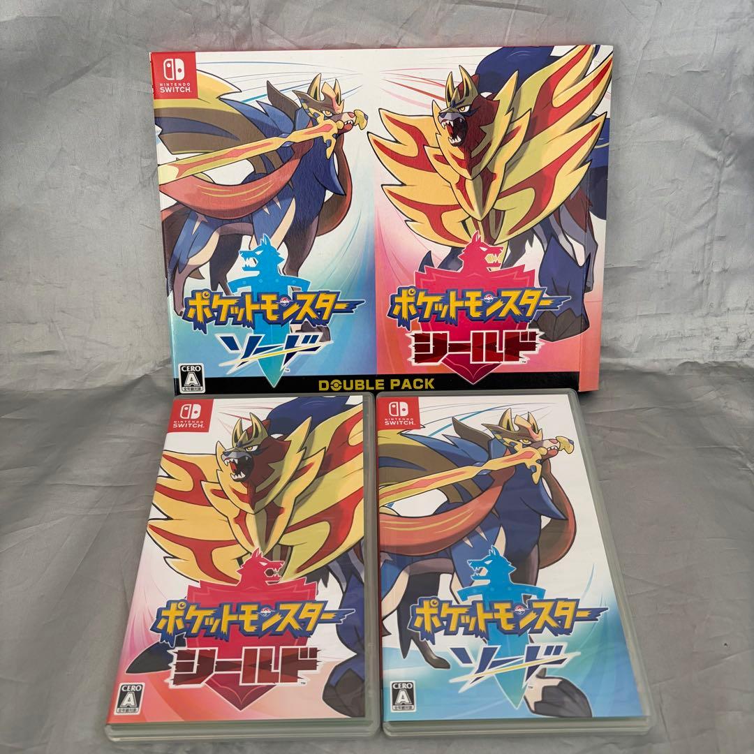 し*ん様 【箱付き】ポケモン　ソード　シールド　ダブルパック