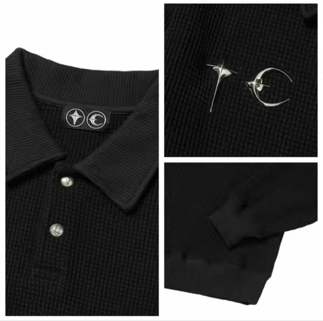 thug club サーマル ポロシャツ S