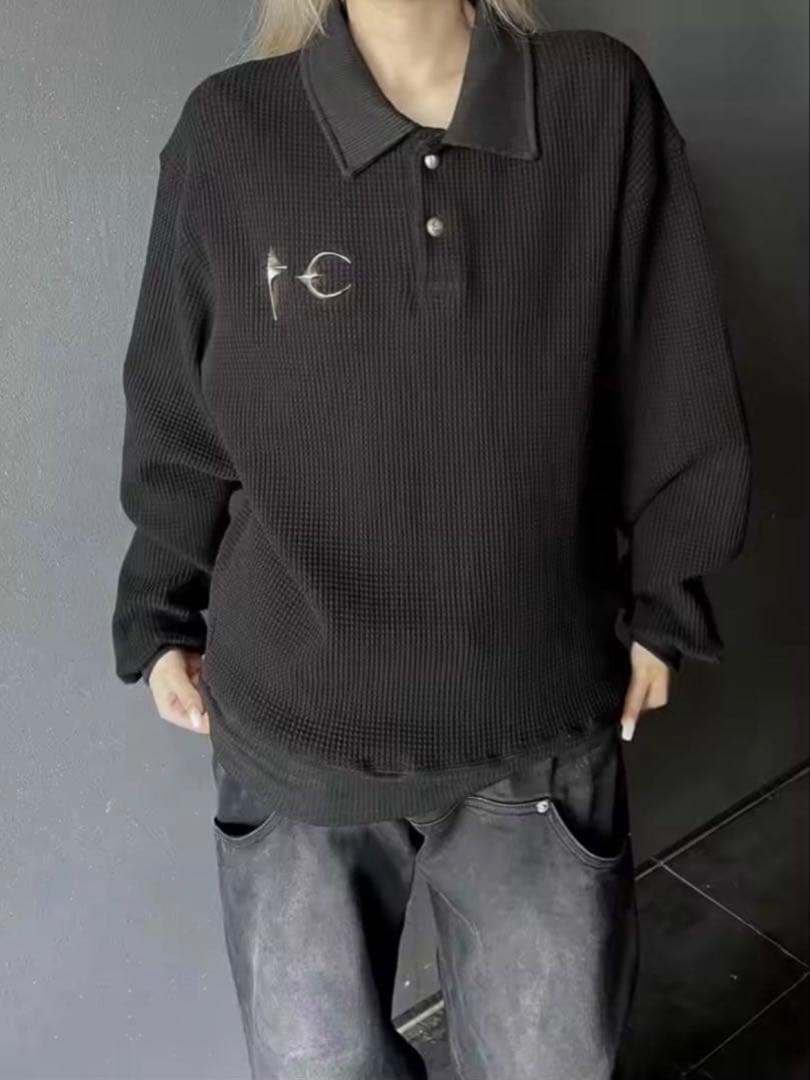 thug club サーマル ポロシャツ S