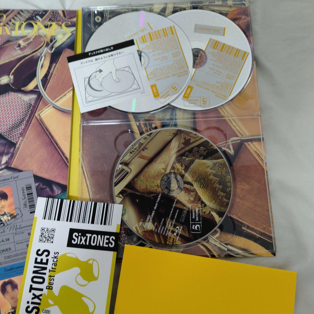 MILESixTONES 初回盤A B 欠品無 ベストアルバム SixTONES