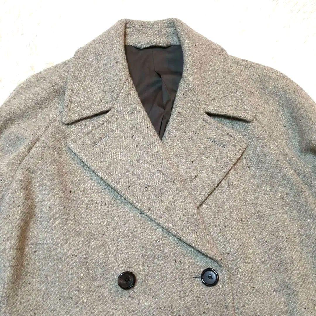 極美品　マーガレットハウエル　ツイードコート　ロングコート　Ⅱサイズ