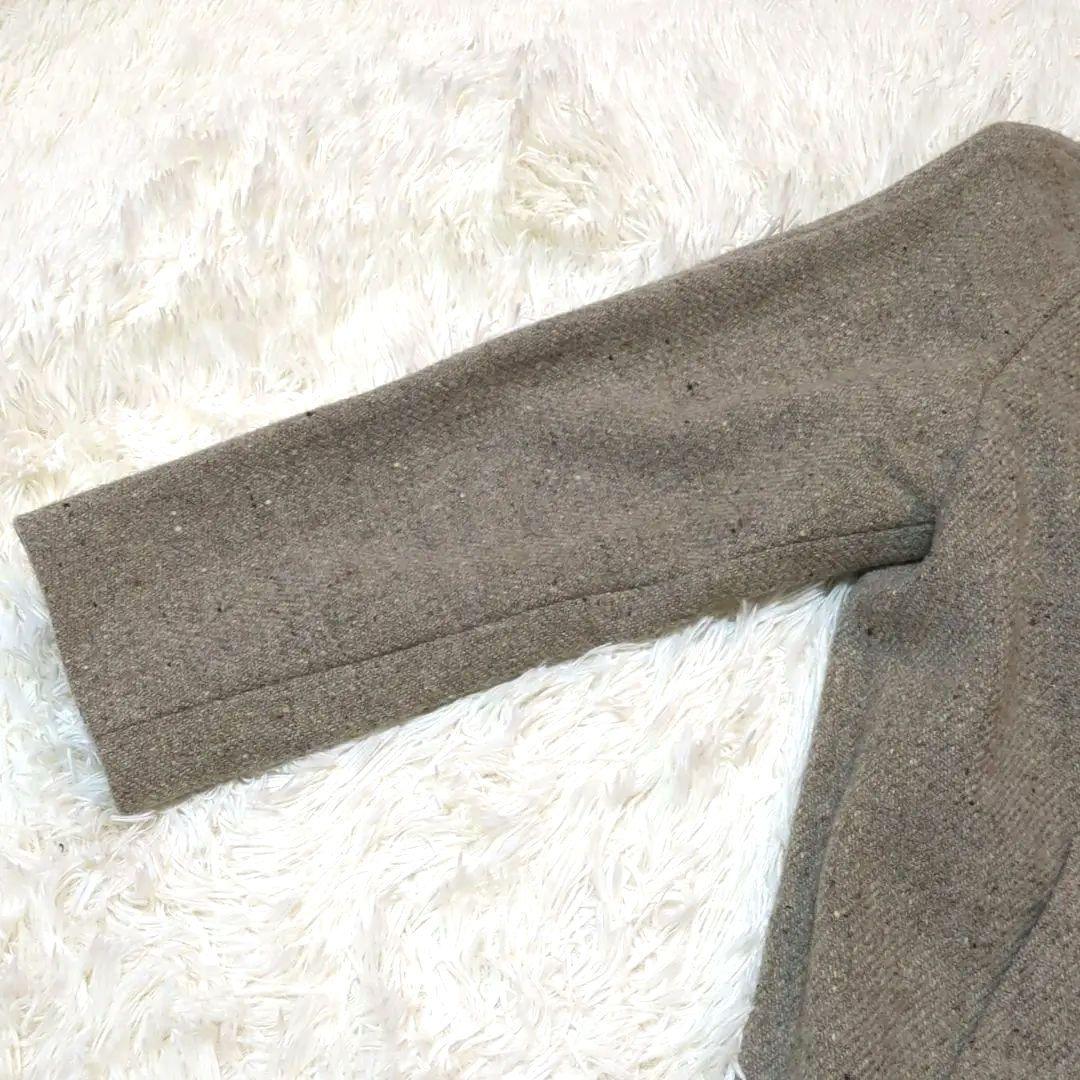極美品　マーガレットハウエル　ツイードコート　ロングコート　Ⅱサイズ