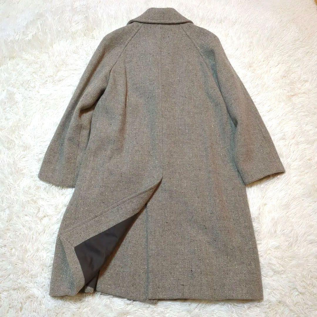 極美品　マーガレットハウエル　ツイードコート　ロングコート　Ⅱサイズ