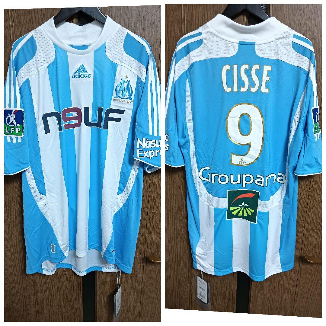 アディダス マルセイユ ジブリル・シセ ユニフォーム 07/08 紙タグ付き