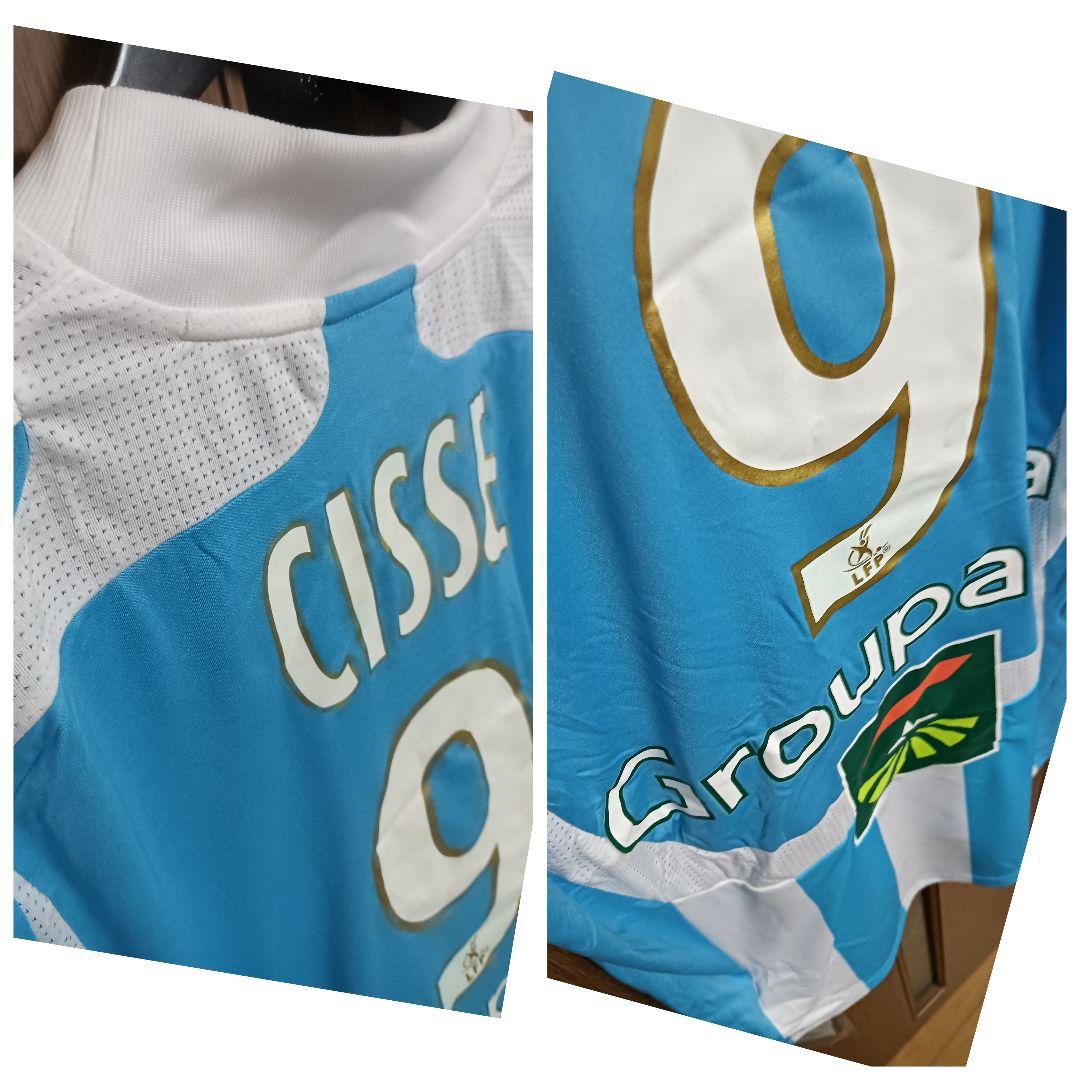 アディダス マルセイユ ジブリル・シセ ユニフォーム 07/08 紙タグ付き
