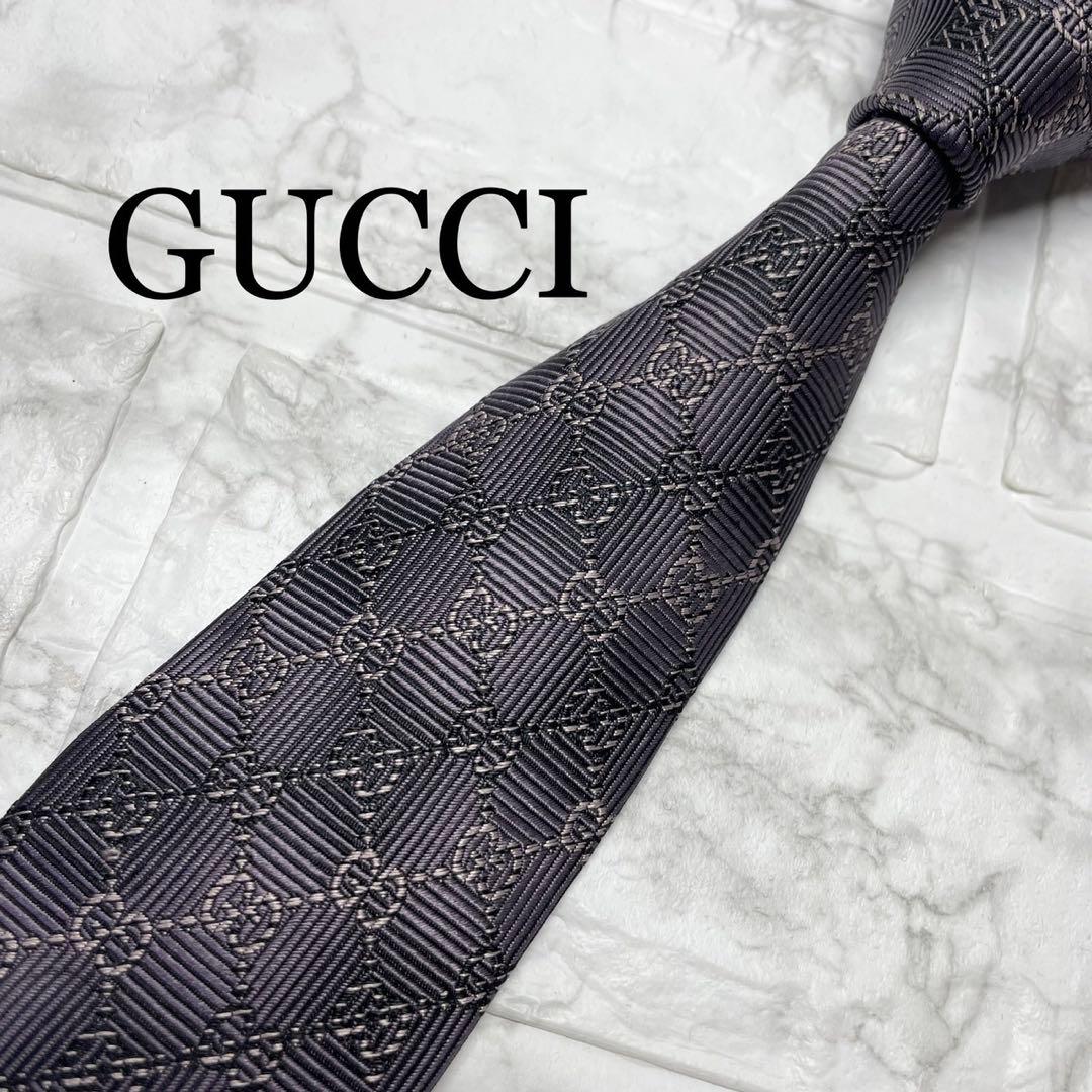 グッチ　GUCCI GG シマ　ネクタイ　グラデーション　スーツ　シャツ