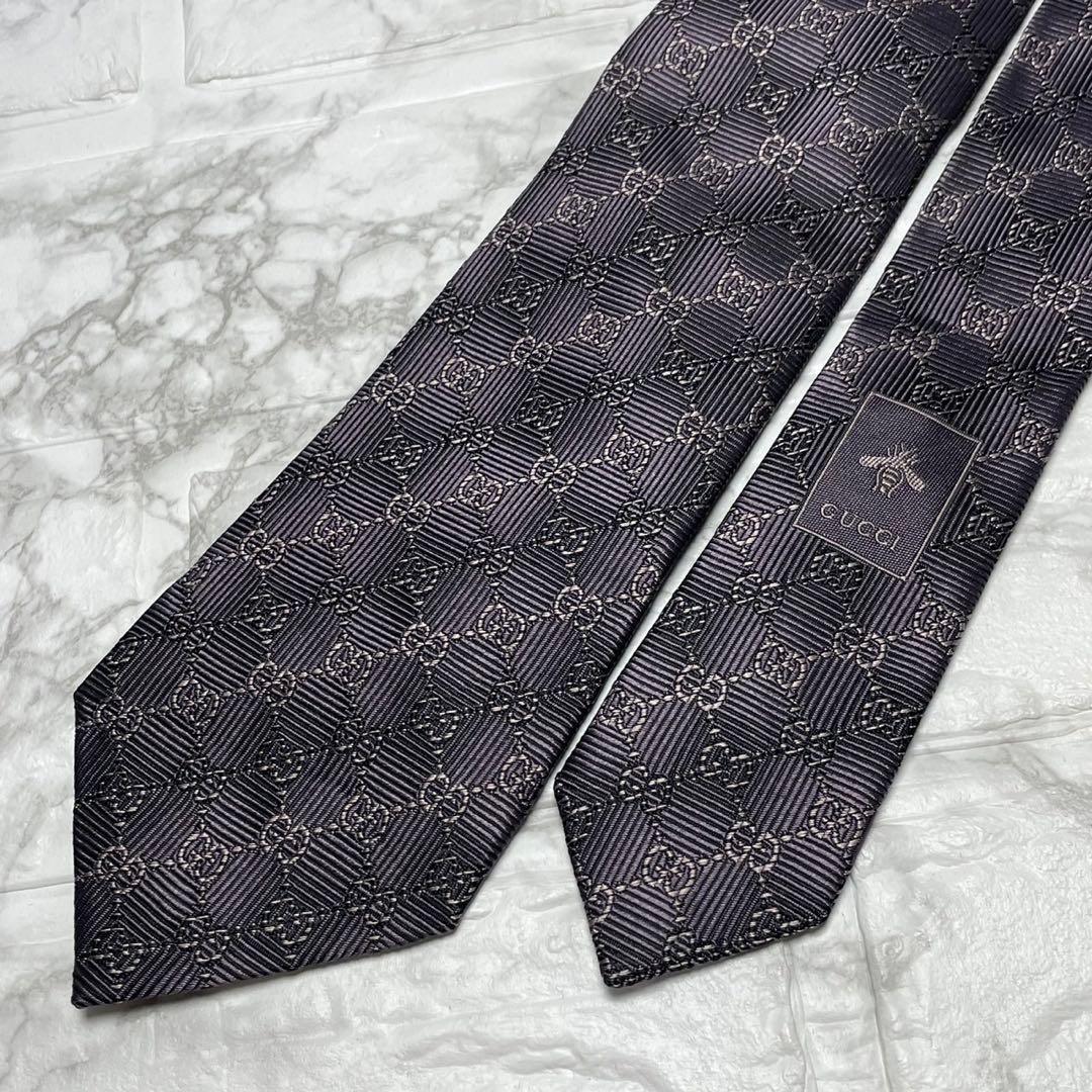 グッチ　GUCCI GG シマ　ネクタイ　グラデーション　スーツ　シャツ