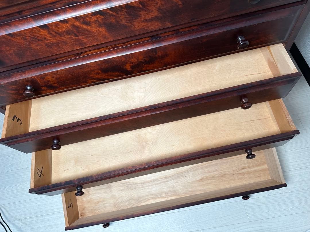 和光 オホーツク 整理タンス 整理箪笥 ハイチェスト チェスト ※i4※