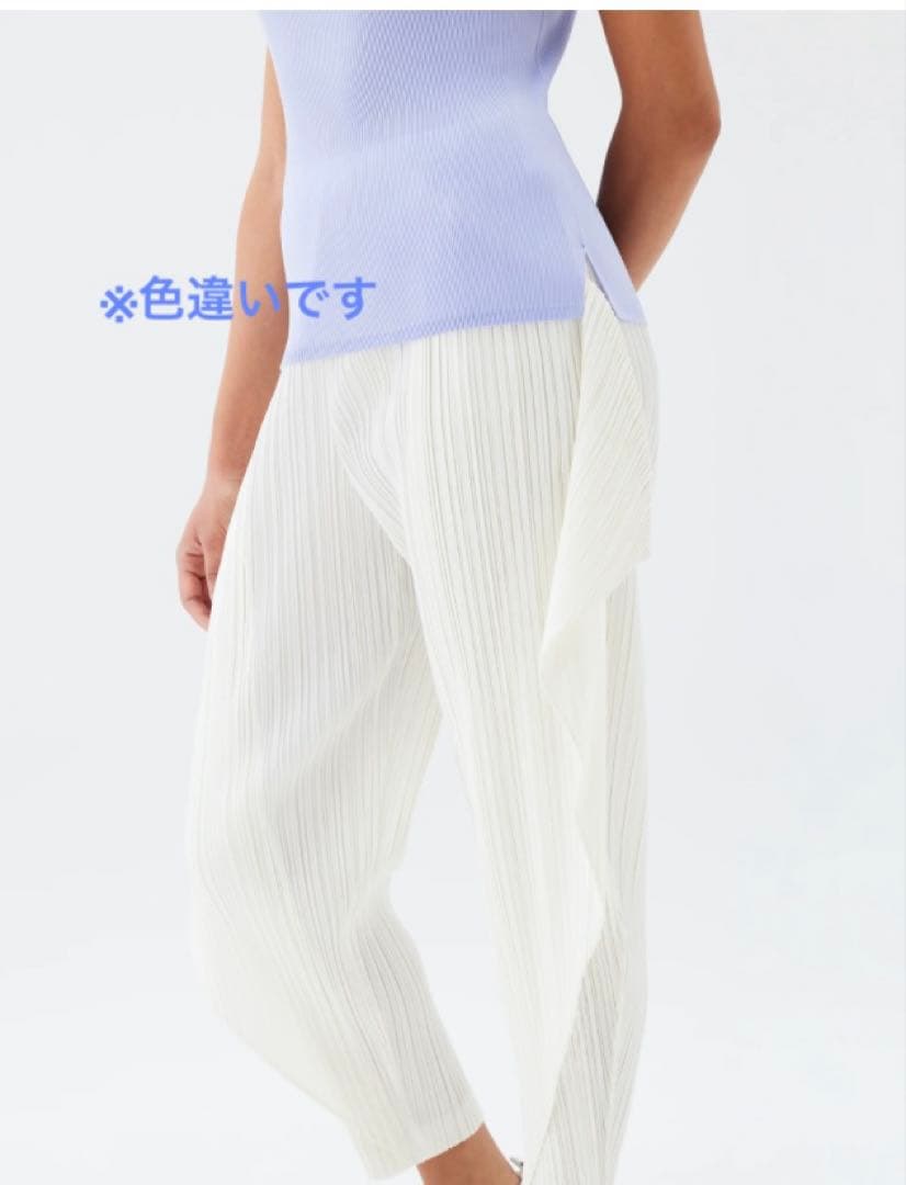 PLEATS PLEASE ネイビーパンツ　サイズ3