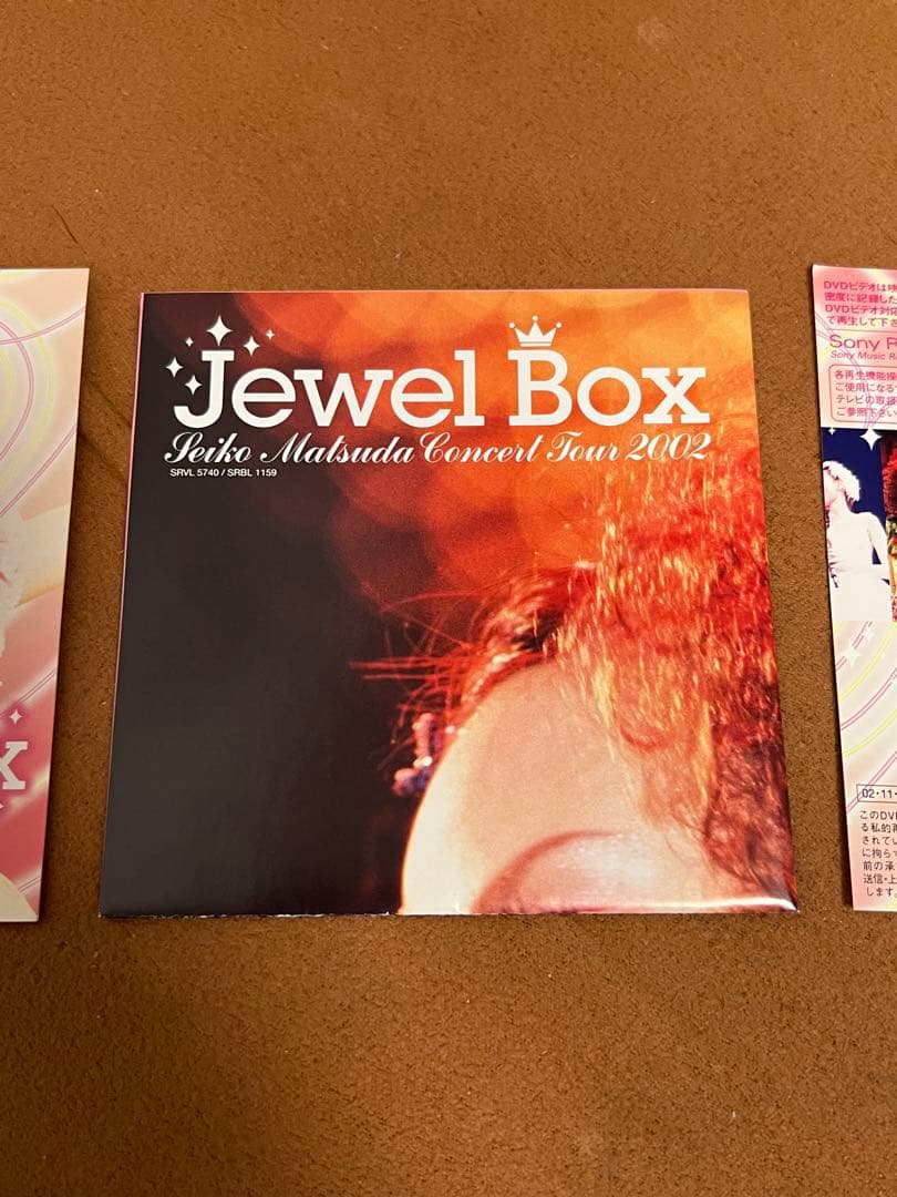 松田聖子　コンサート　ライブ　2002 Jewel Box DVD 神田沙也加