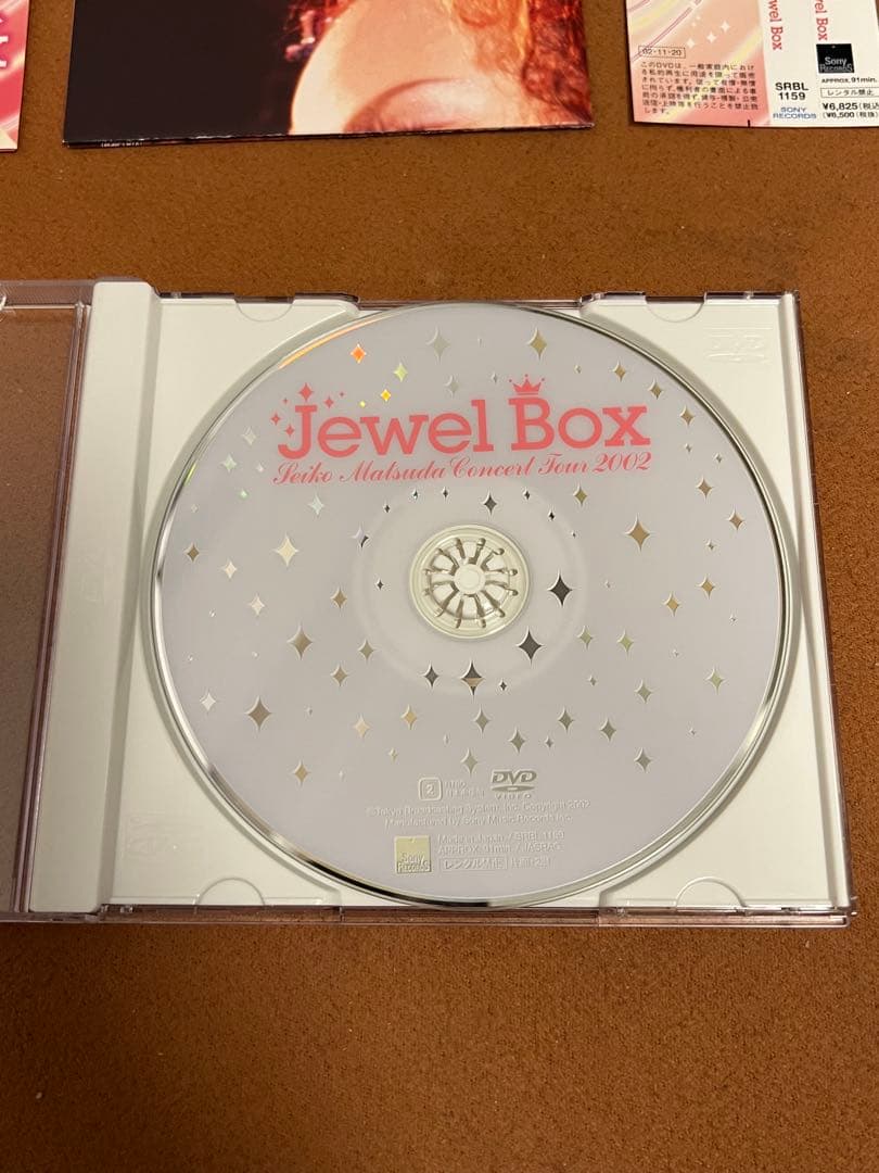 松田聖子　コンサート　ライブ　2002 Jewel Box DVD 神田沙也加