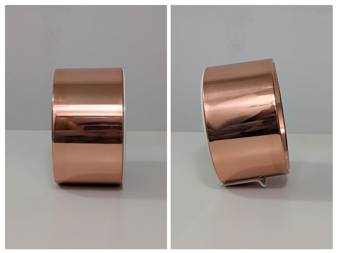 名作 渡辺力 小さな時計 純銅モデル リキクロック ジャパニーズモダン