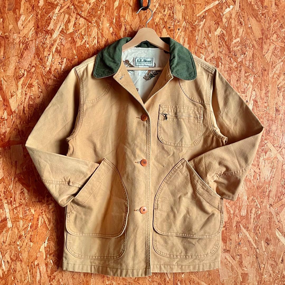 80s OLD L.L.Bean USA製 ハンティングジャケット カバーオール