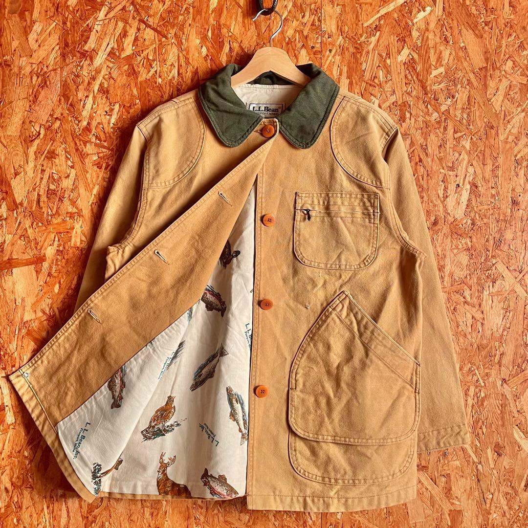 80s OLD L.L.Bean USA製 ハンティングジャケット カバーオール