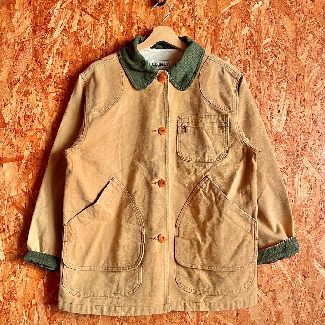 80s OLD L.L.Bean USA製 ハンティングジャケット カバーオール