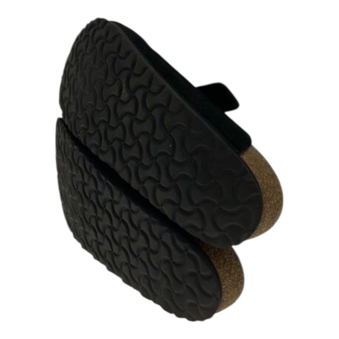 12091 BIRKENSTOCK ボストン 黒 スエード 28cm