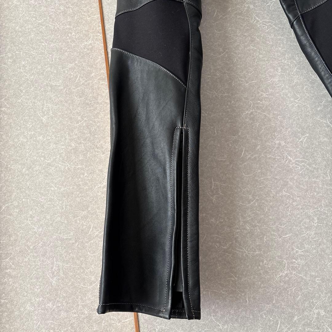 HYOD D3Oレザーパンツ　ブラック　メンズMサイズ