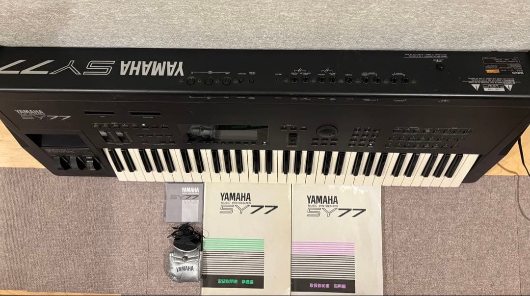ぶ*る様 Yamaha SY77 【取説2冊】＋ブレスコントローラ【BC1】