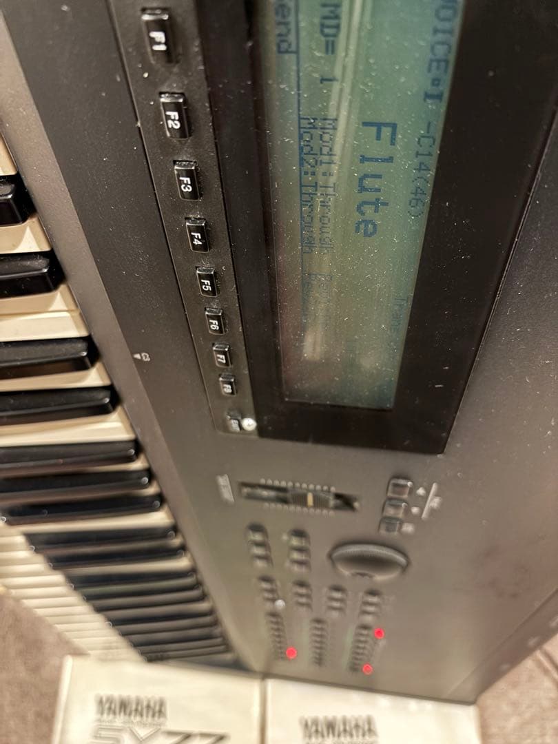 ぶ*る様 Yamaha SY77 【取説2冊】＋ブレスコントローラ【BC1】