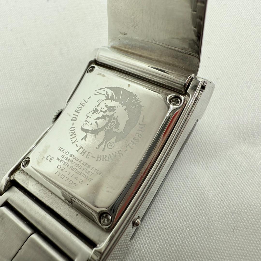 DIESEL DZ-1143 スタッズ ブレス ウォッチ クオーツ 腕時計