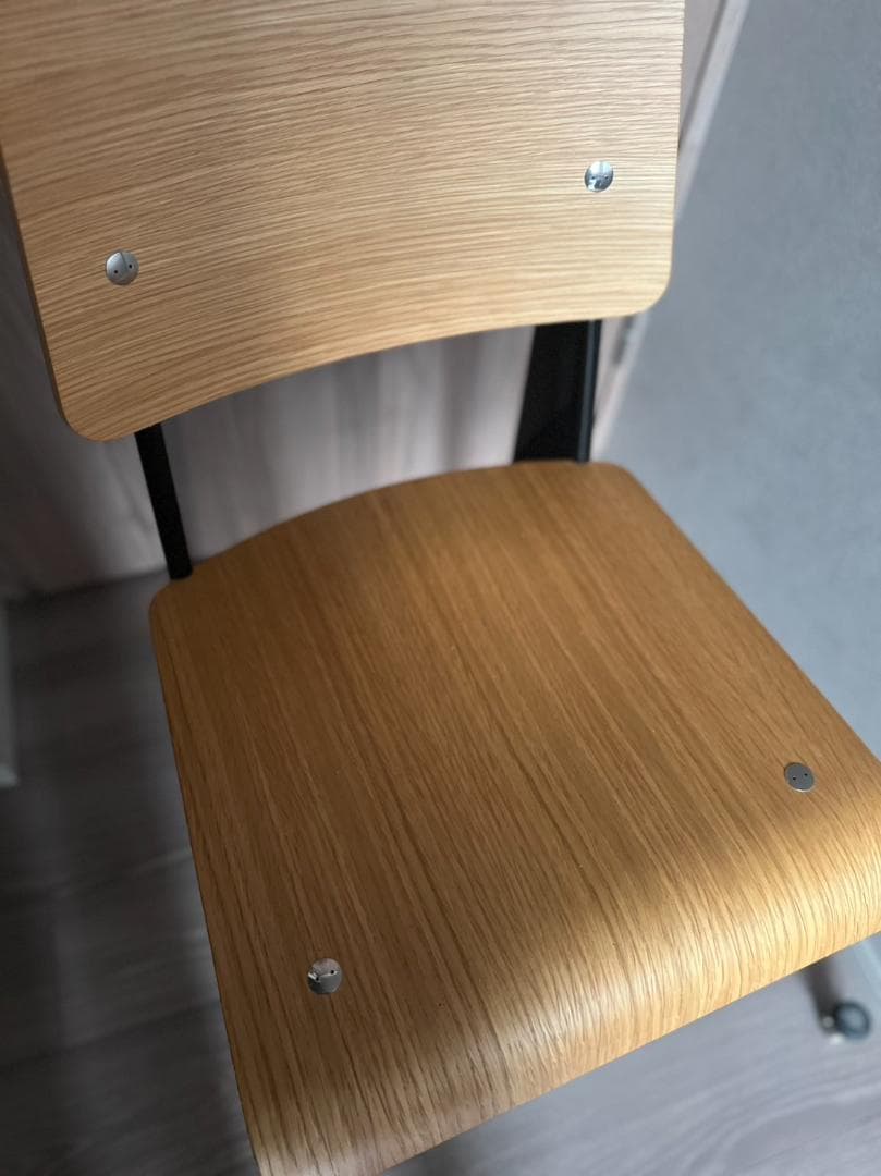 ジャン・プルーヴェ 《vitra》スタンダードチェア ブラック