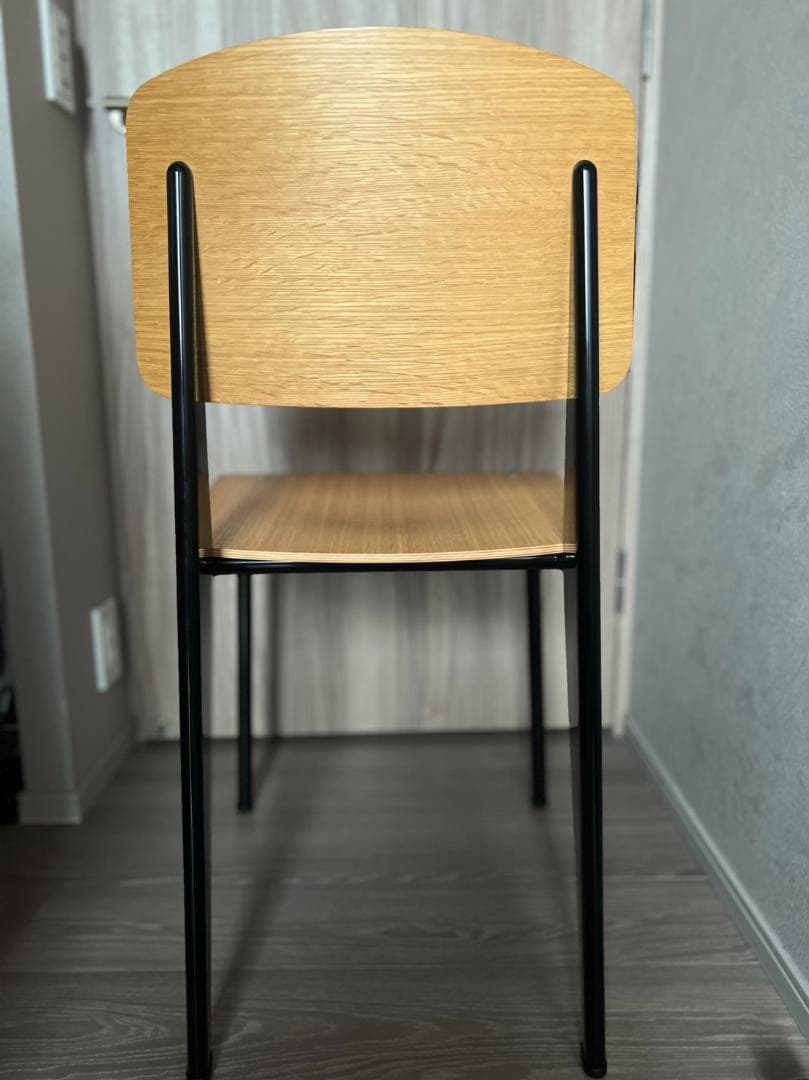 ジャン・プルーヴェ 《vitra》スタンダードチェア ブラック