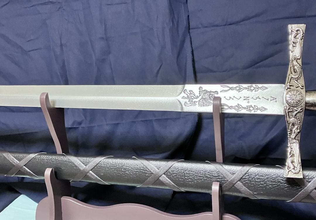 ※追記❷アリ：2本:新品未使用『エクスカリバー＆ダガー』DENIX製 模造刀剣類