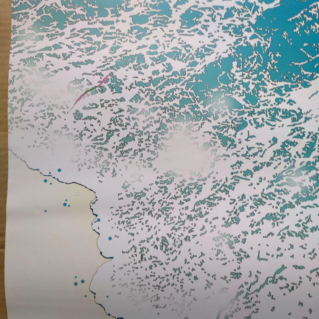 山下達郎／RIDE ON TIME新品店頭告知ポスター2003年当時物 鈴木英人