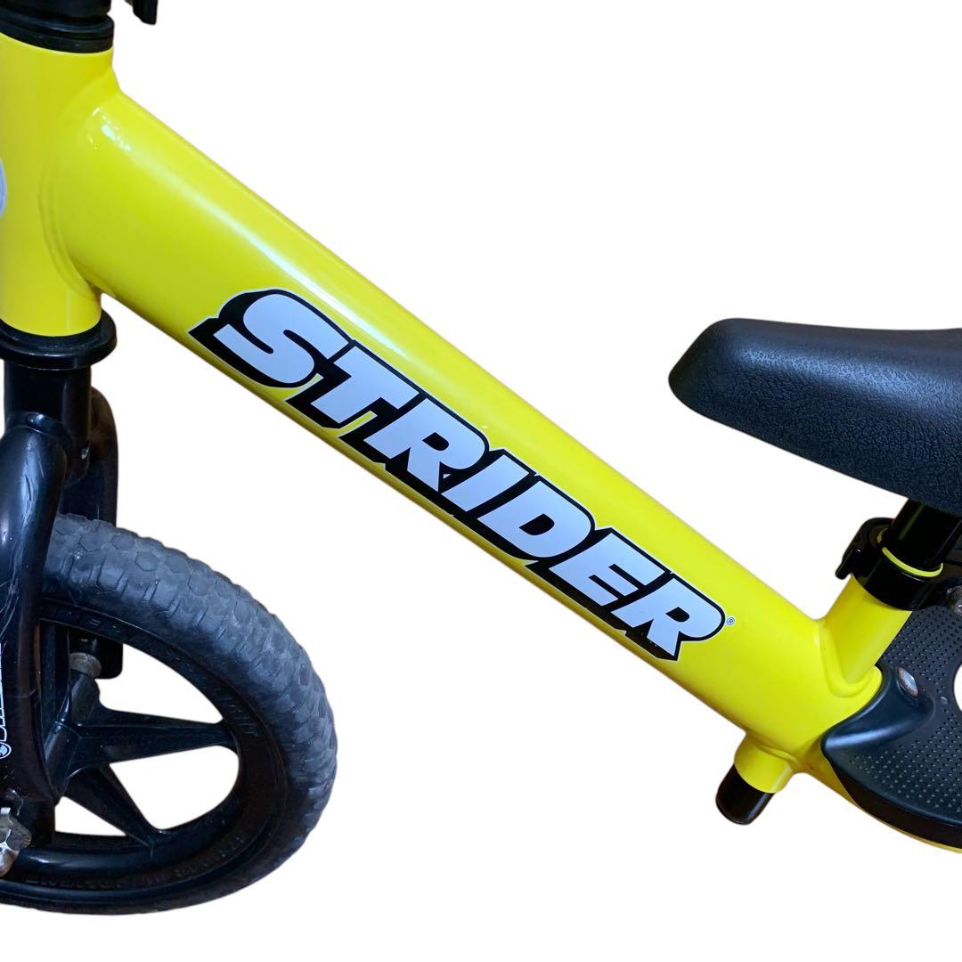ストライダー12　日本正規品　イエロー　キックバイク①