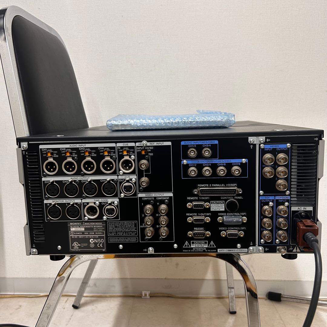 ジャンク品　SONY HDW-M2000SONY HDCAMレコーダー 業務用
