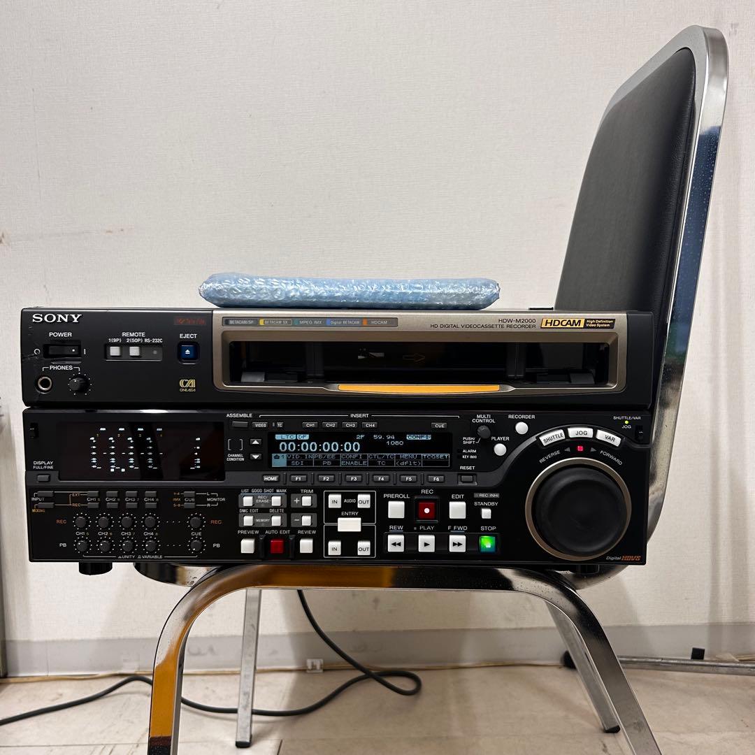 ジャンク品　SONY HDW-M2000SONY HDCAMレコーダー 業務用