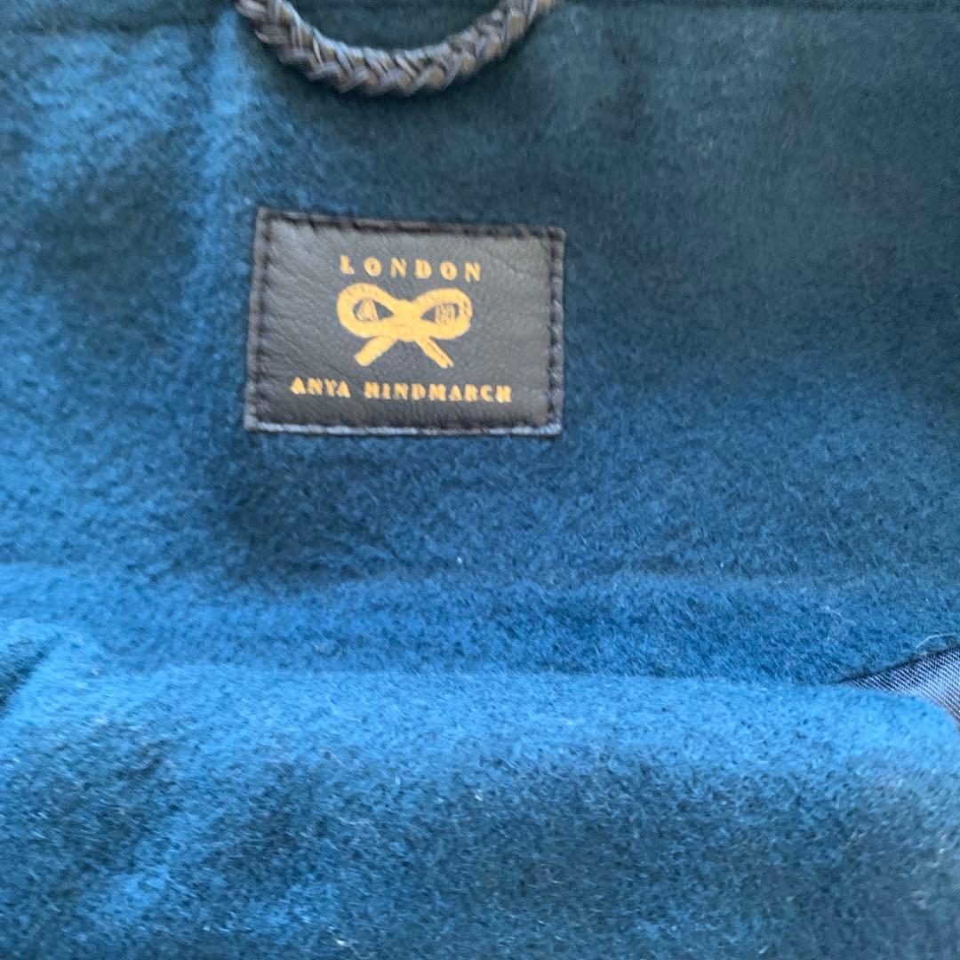 アニヤハインドマーチのウールコート