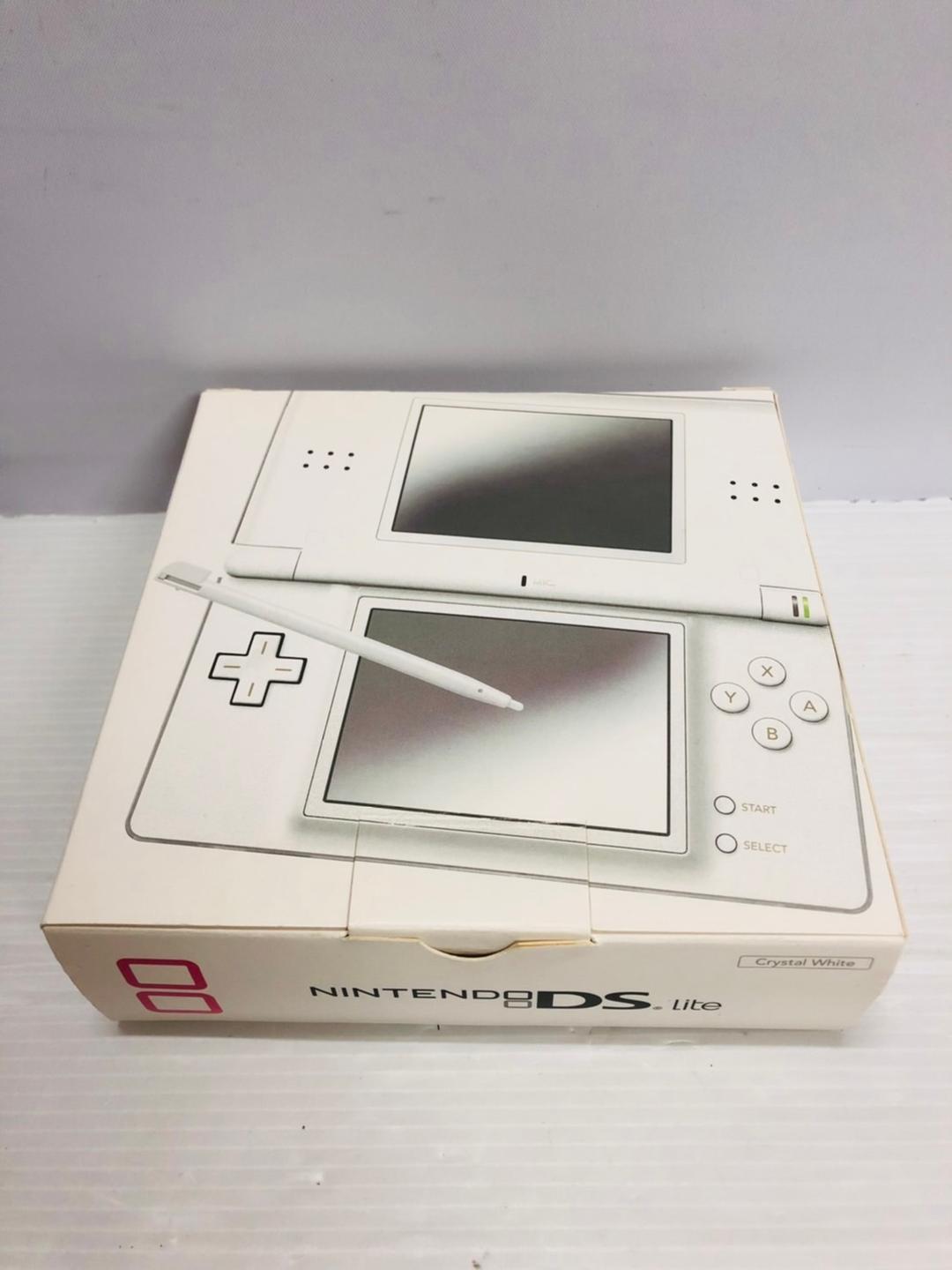 ★未使用品★極美品ニンテンドーDS Liteクリスタルホワイト【生産終了】訳