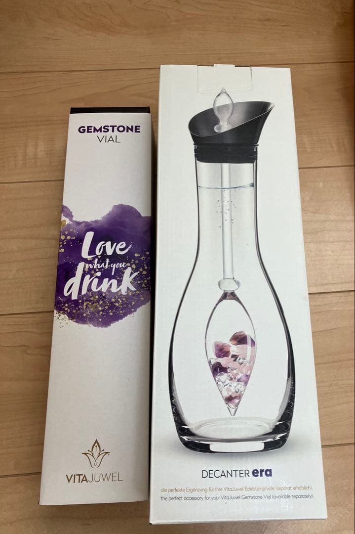 vitajuwel ヴィタジュエル　アーユルヴェーダ　バトン　デカンタ付き