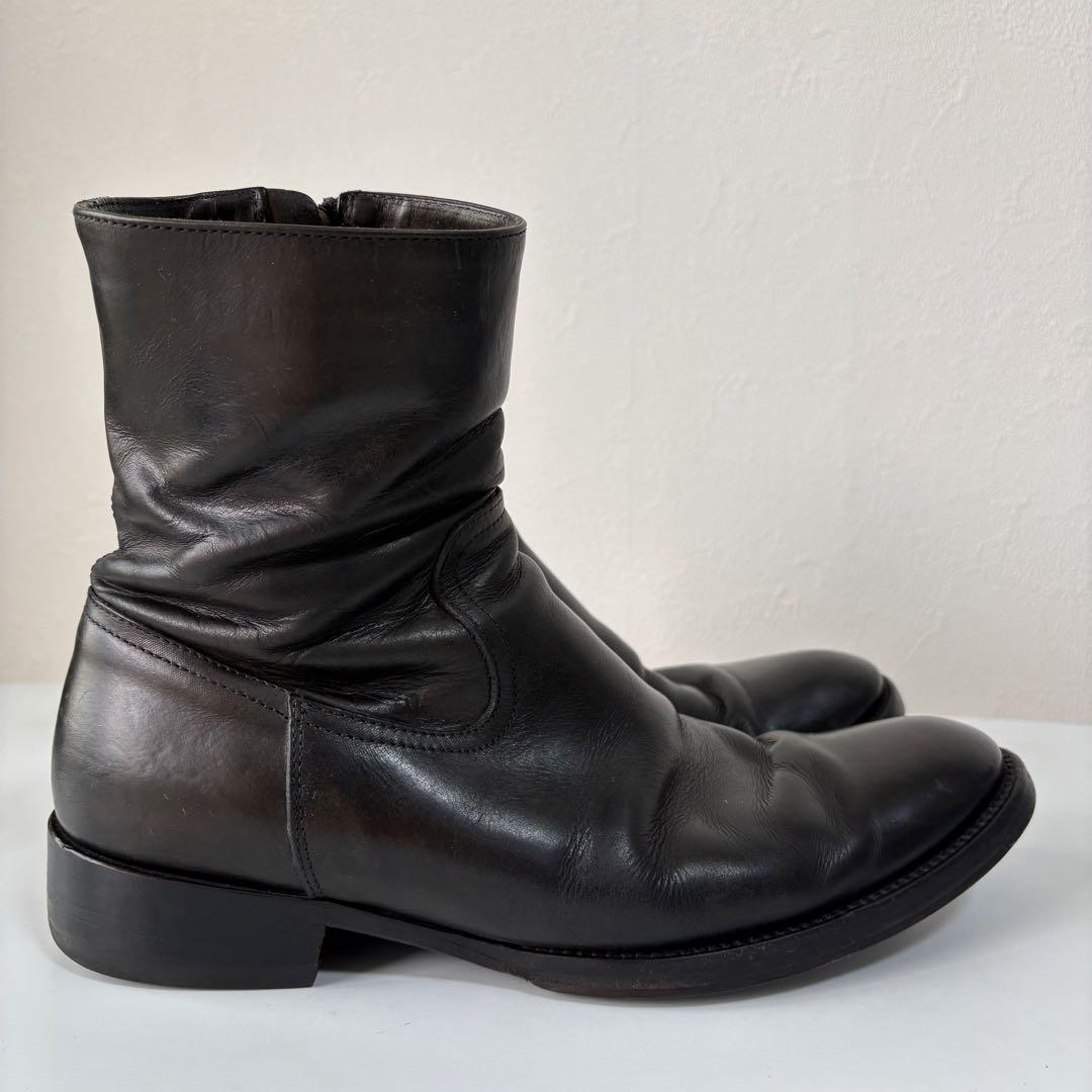 BUTTERO ブッテロ サイドジップブーツ GUIDI ブラック メンズ