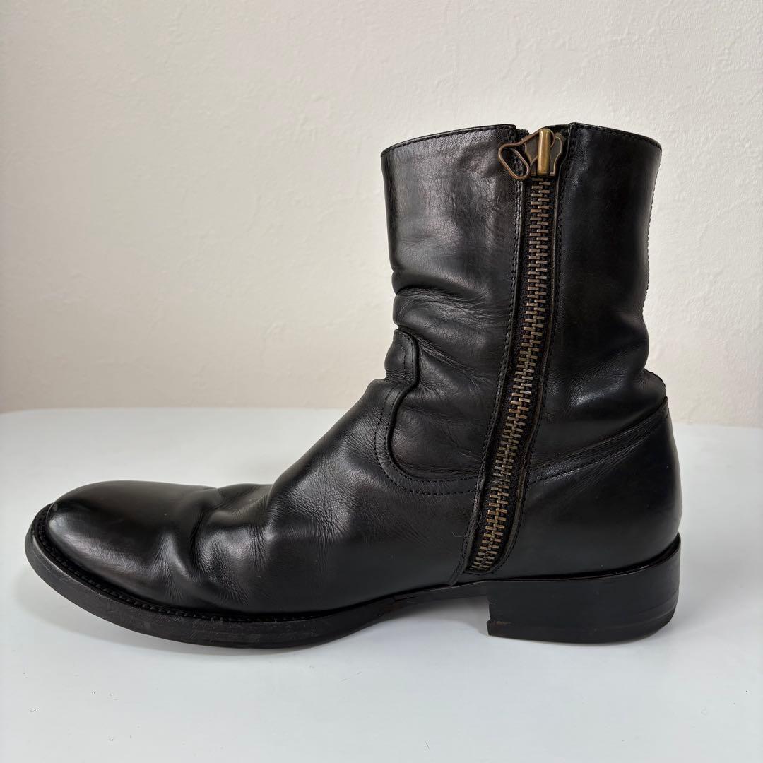 BUTTERO ブッテロ サイドジップブーツ GUIDI ブラック メンズ