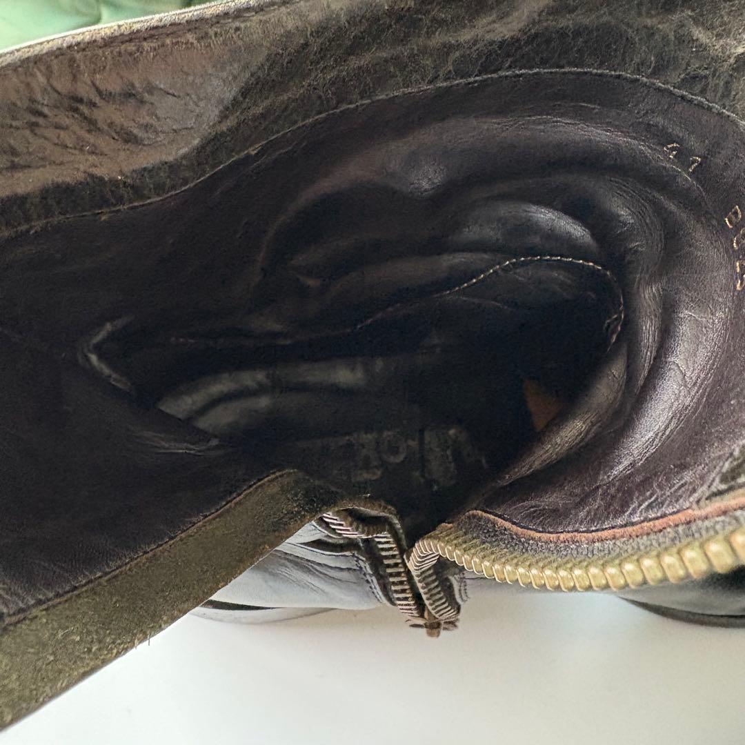 BUTTERO ブッテロ サイドジップブーツ GUIDI ブラック メンズ