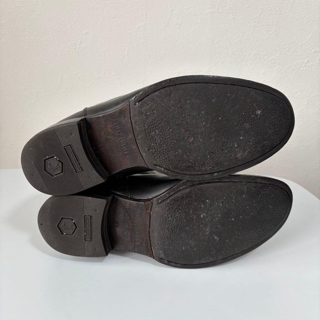 BUTTERO ブッテロ サイドジップブーツ GUIDI ブラック メンズ