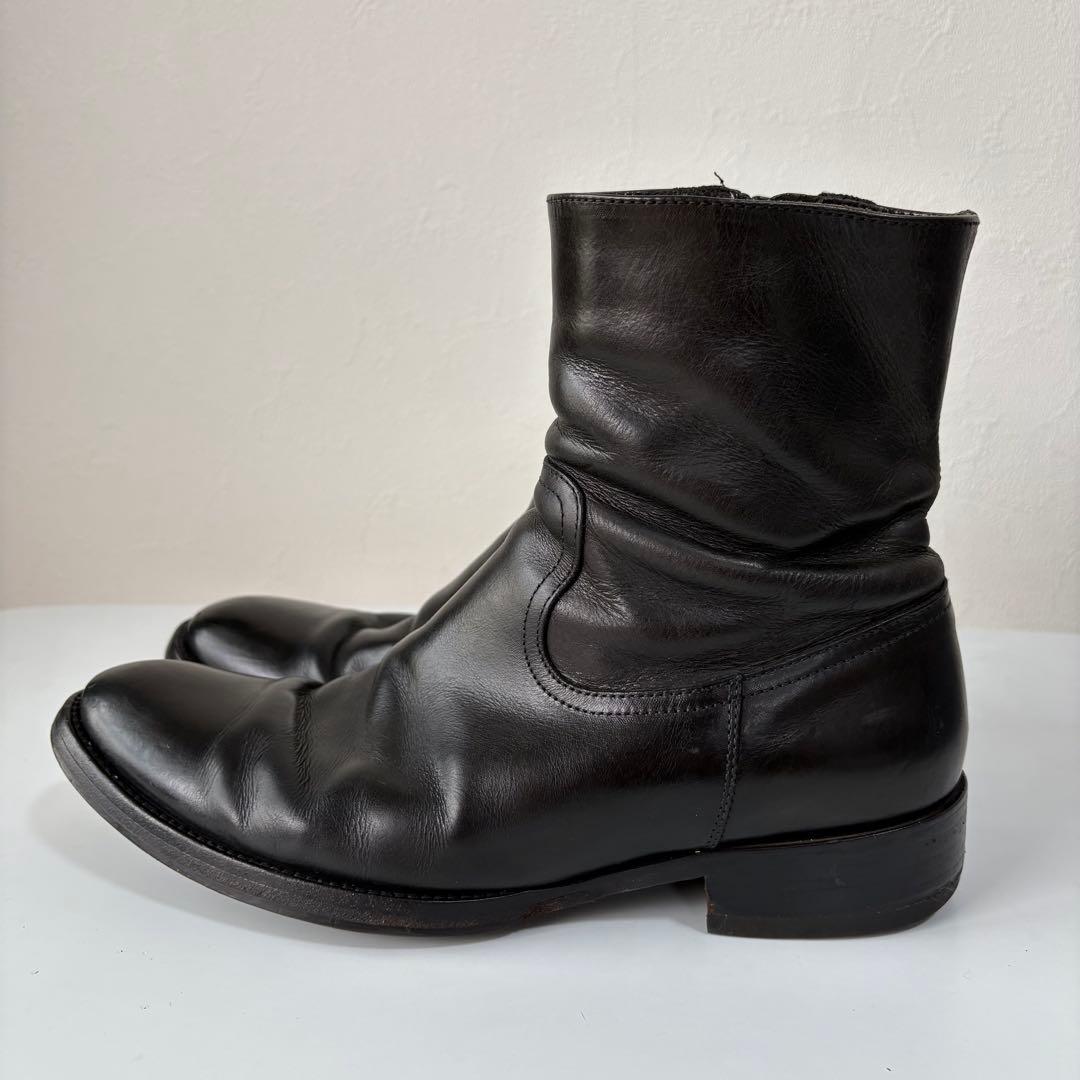 BUTTERO ブッテロ サイドジップブーツ GUIDI ブラック メンズ