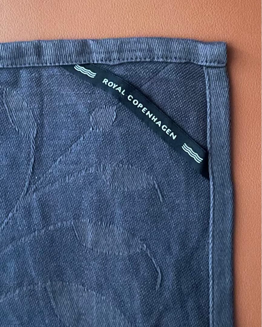 【稀少】ロイヤルコペンハーゲン★ジョージジェンセンダマスク　メガ柄クロス