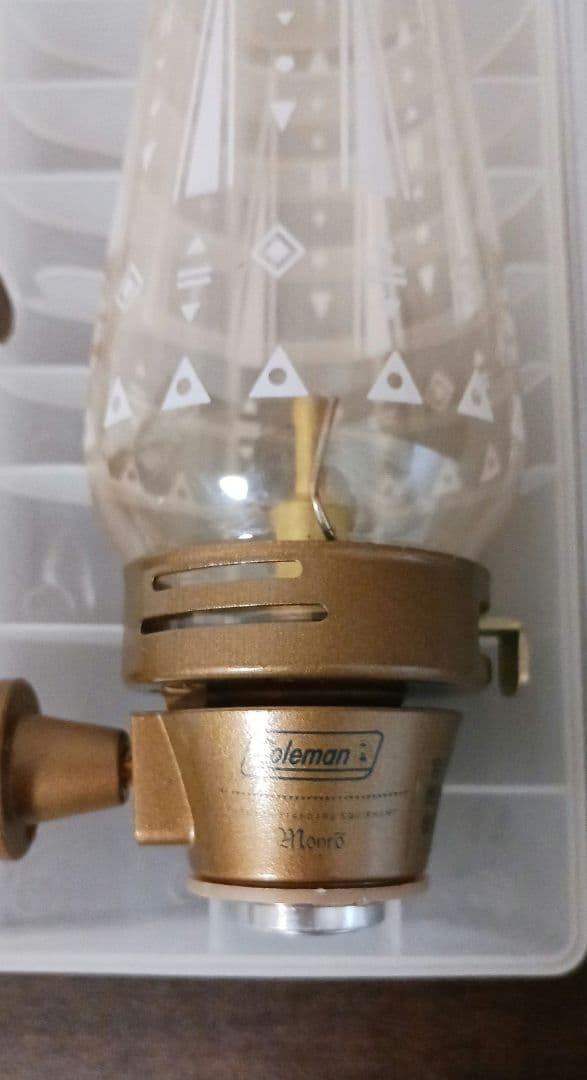 Coleman ランタン 収納ケース付き　ルミエールランタン　インディゴ　廃盤品